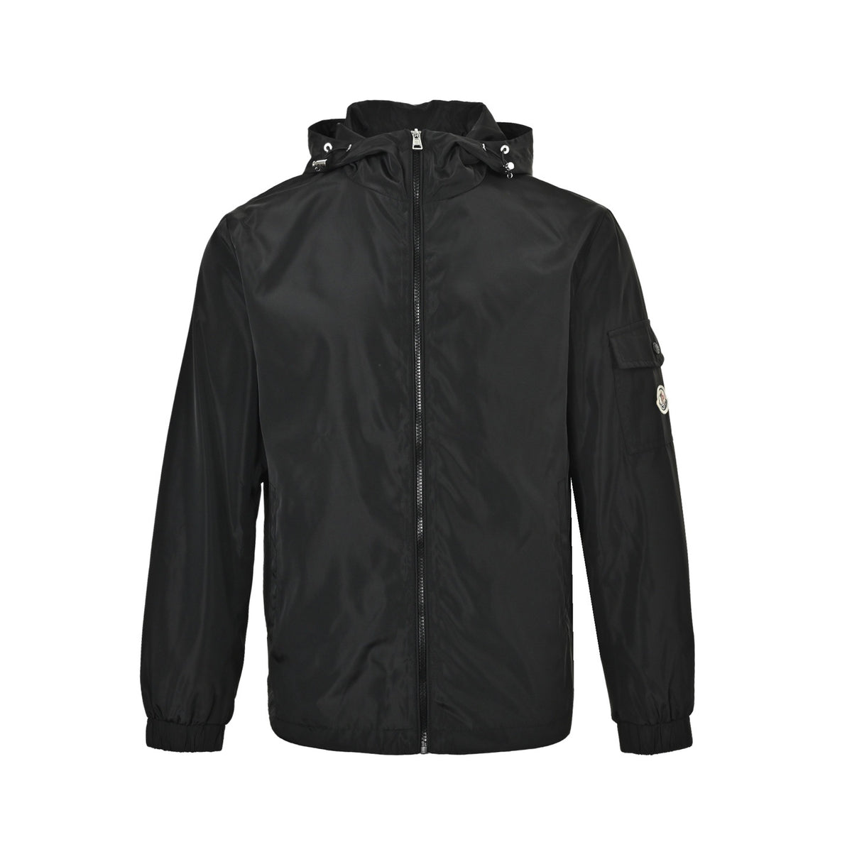 Moncler/Mongolian arm pocket light luxury casual style hooded thin coat