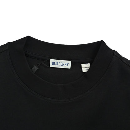Burberry 25Fw long-sleeved T-shirt with dark pattern war horse embroidery on the chest