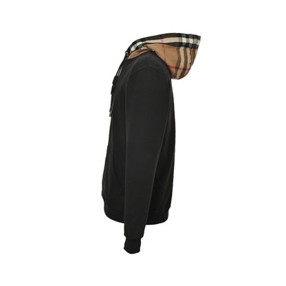 Burberry 23Fw plaid hooded sweatshirt