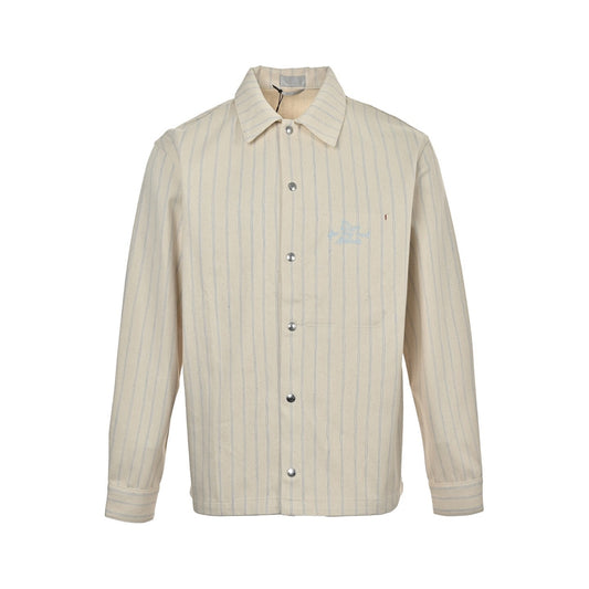 Dior 25ss striped denim suit jacket