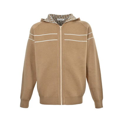 Dior presbyopia jacquard knitted cashmere reversible jacket