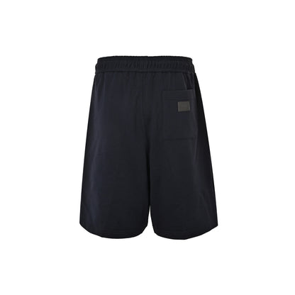 Fendi shorts with leather label patch on back pocket