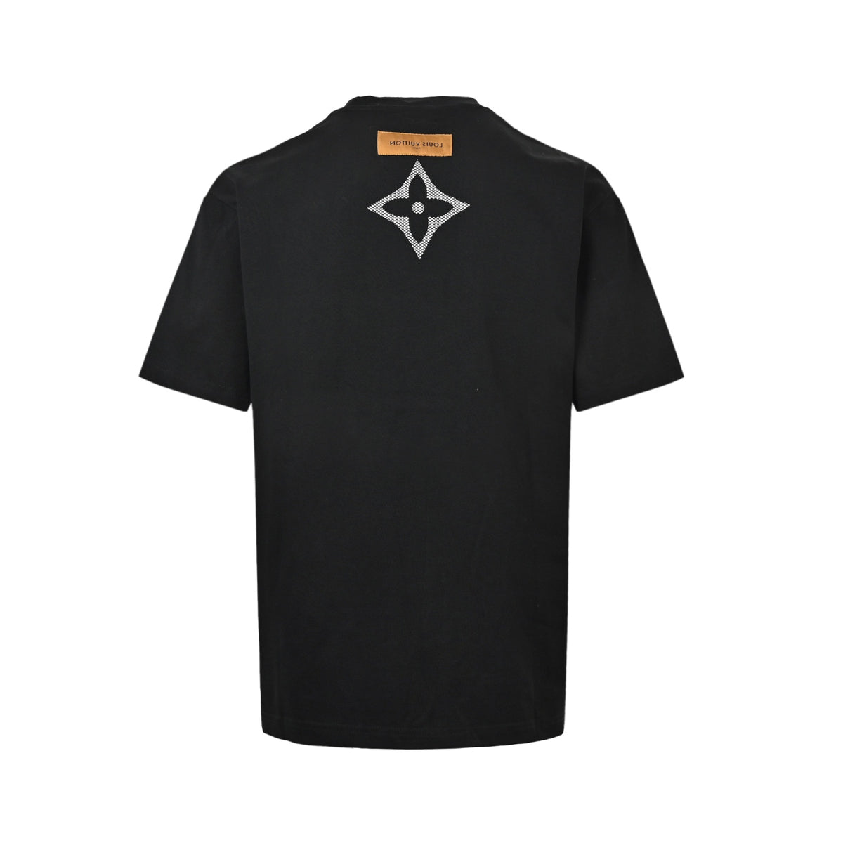 Louis Vuitton flocked logo printed short sleeves