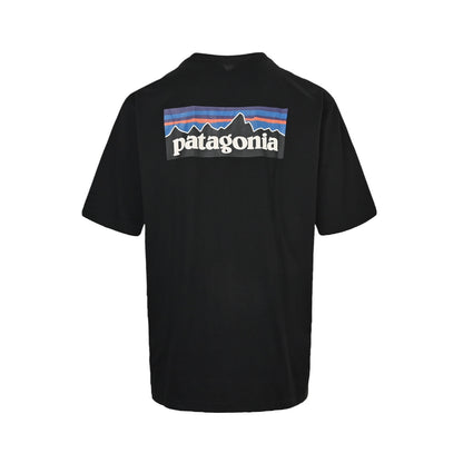 Patagonia P-6Logo Responsibili Logo printed short sleeves