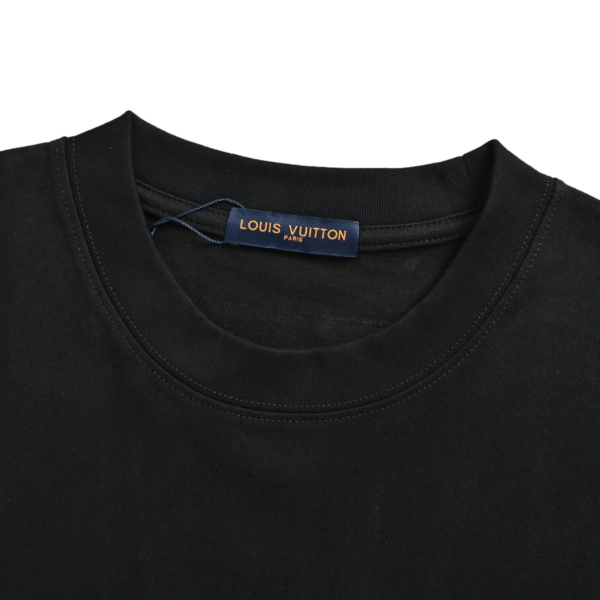 Louis Vuitton short sleeves with slogan printed letters on the chest