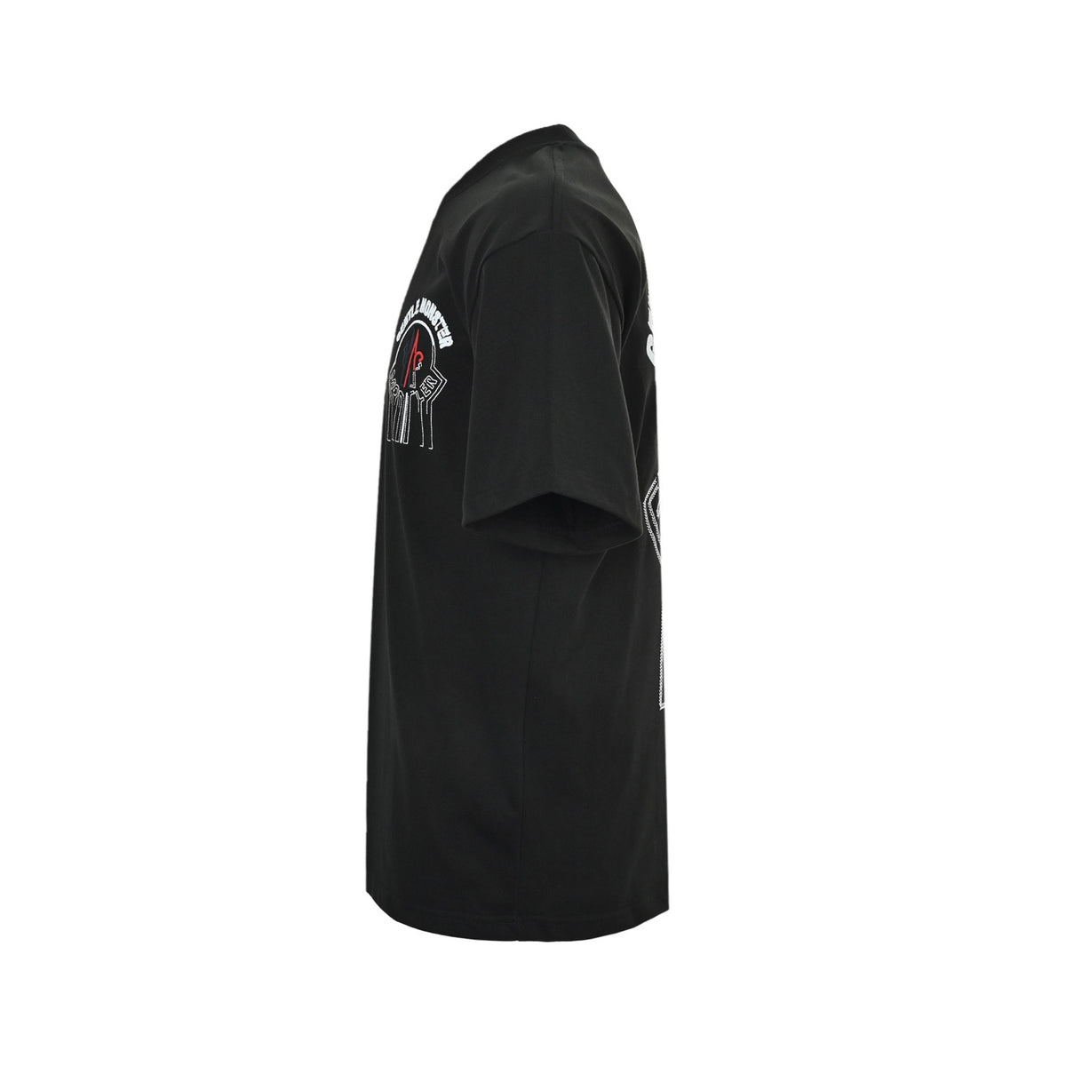 Moncler/Mask 26ss GM joint embroidered logo short sleeves