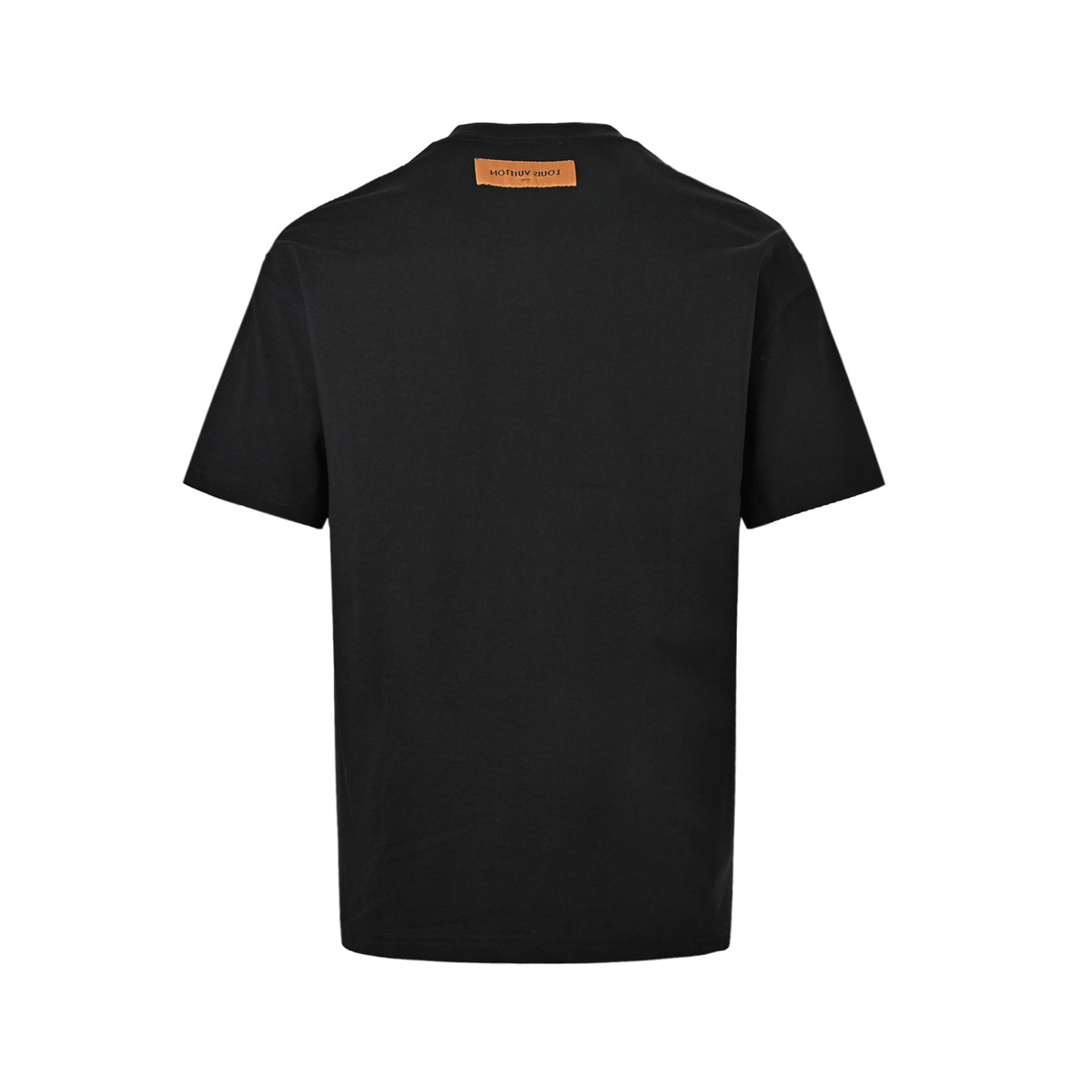 Louis Vuitton hem three-flower embroidery round neck short sleeves