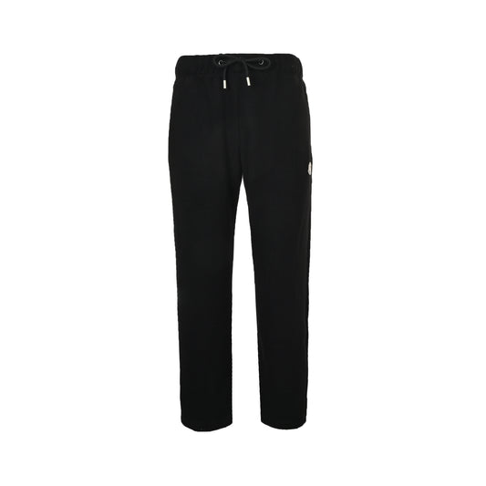 Moncler/Multiple classic logo wool fabric straight trousers