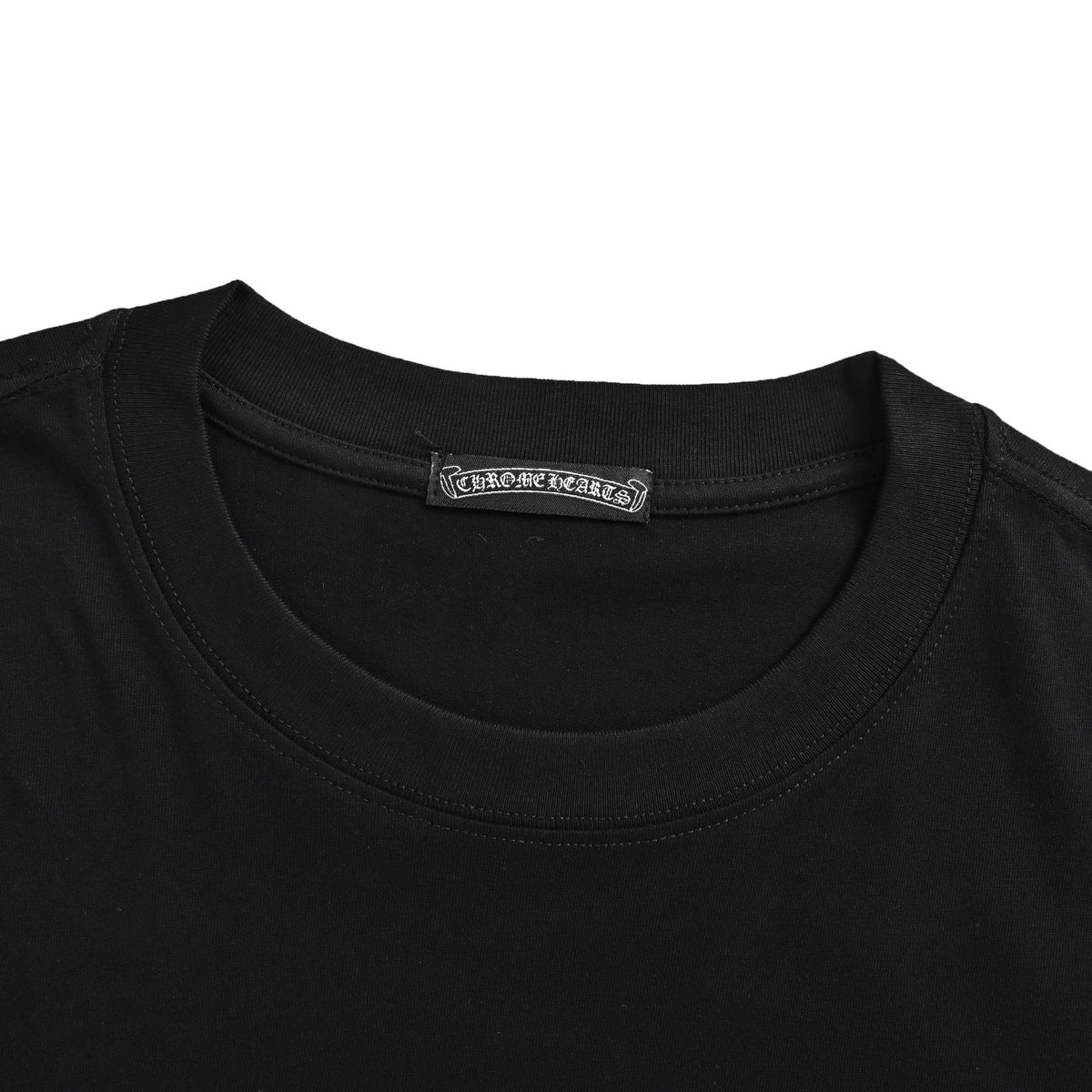 Chrome Hearts/Chrome Heart Overlapping Printed Short Sleeves