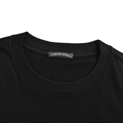 Chrome Hearts/Chrome Heart Overlapping Printed Short Sleeves
