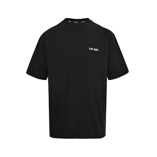 TEAM WANG first generation reflective letter printed short sleeves