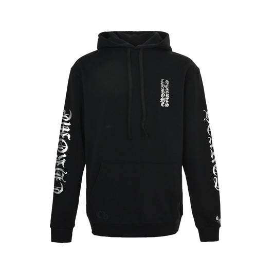 Chrome Hearts/Chrome Heart 1988 limited foil color printed hooded sweatshirt