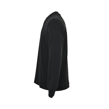 Chrome Hearts/Chrome Heart 25Fw dark cross horseshoe embroidered long-sleeved T-shirt