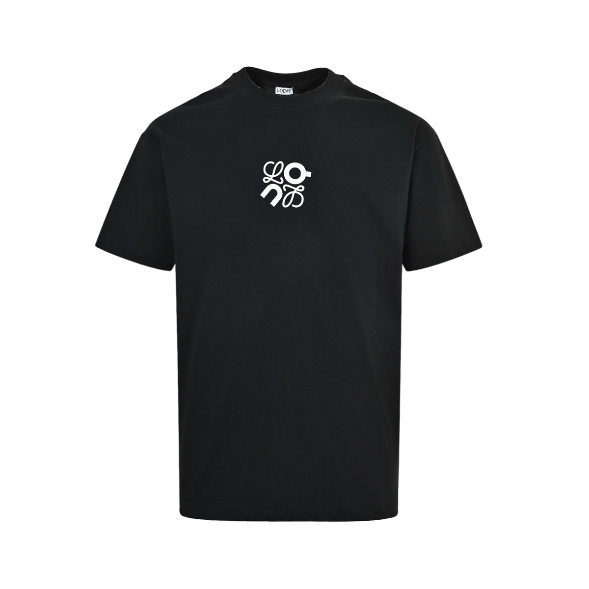 Loewe/Luo Yiwei ON jointly branded embroidered logo short sleeves