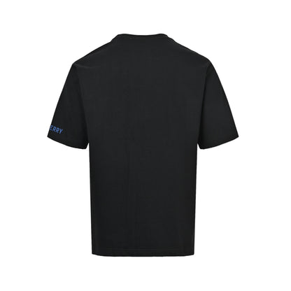 Burberry 26ss blue war horse rubber short sleeves