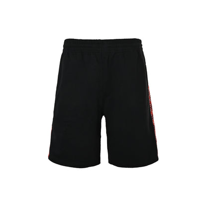 Burberry red plaid web shorts