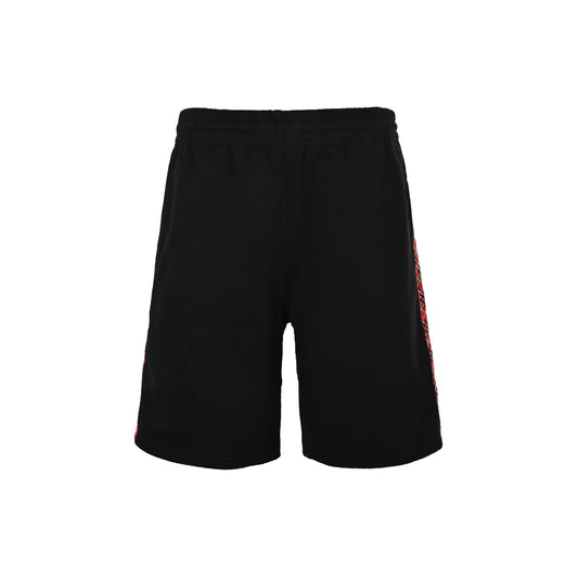 Burberry red plaid web shorts