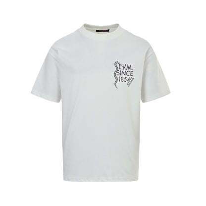 Louis Vuitton back checkerboard print short sleeves