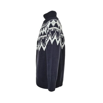 Dior jacquard turtleneck sweater