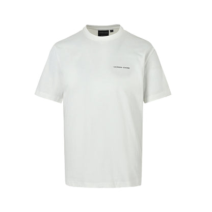 Canada Goose short sleeves with earth print on the back