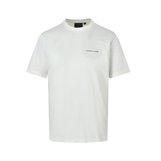 Canada Goose short sleeves with earth print on the back