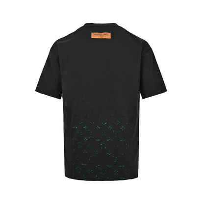 Louis Vuitton 26ss hem presbyopia burnt short sleeves