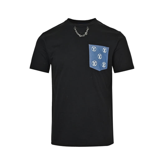 Louis Vuitton presbyopic pocket chain short sleeves