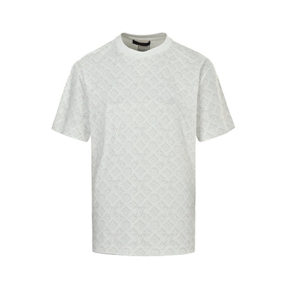 Louis Vuitton MONOGRAM all-print three-dimensional presbyopic short-sleeves