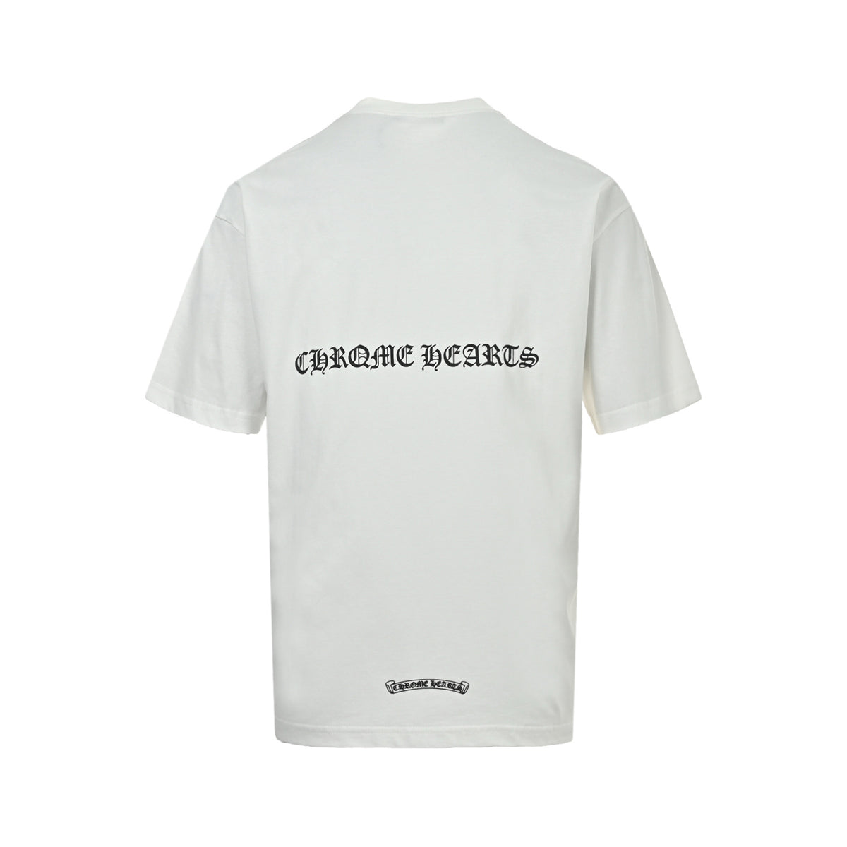 ChromeHearts/Chrome Heart Sanskrit horseshoe print short sleeves