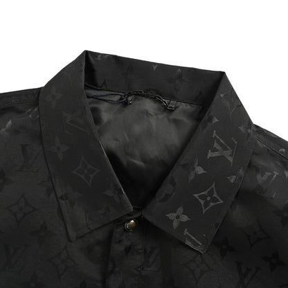 Louis Vuitton 25Fw presbyopic rippled jacquard colored diamond shirt jacket