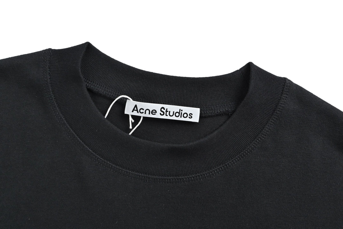 Acne Studios classic logo print short sleeves