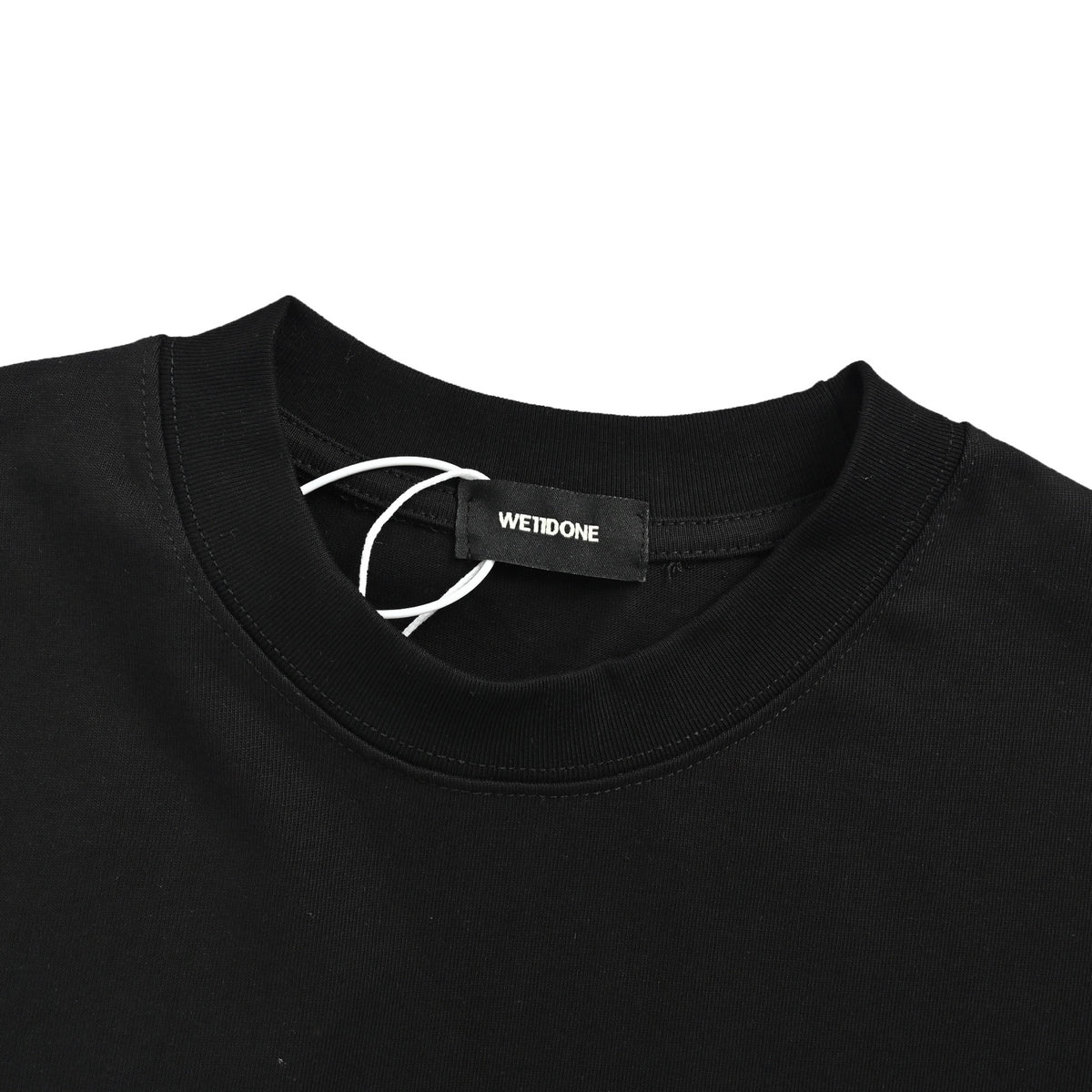 WE11DONE 1506 horizontal logo letter printed short sleeves