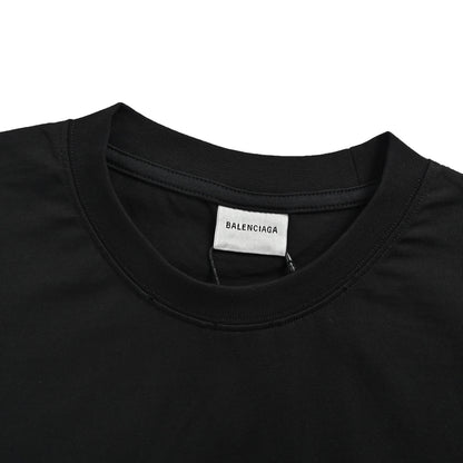 Balenciaga artistic letter print short sleeves