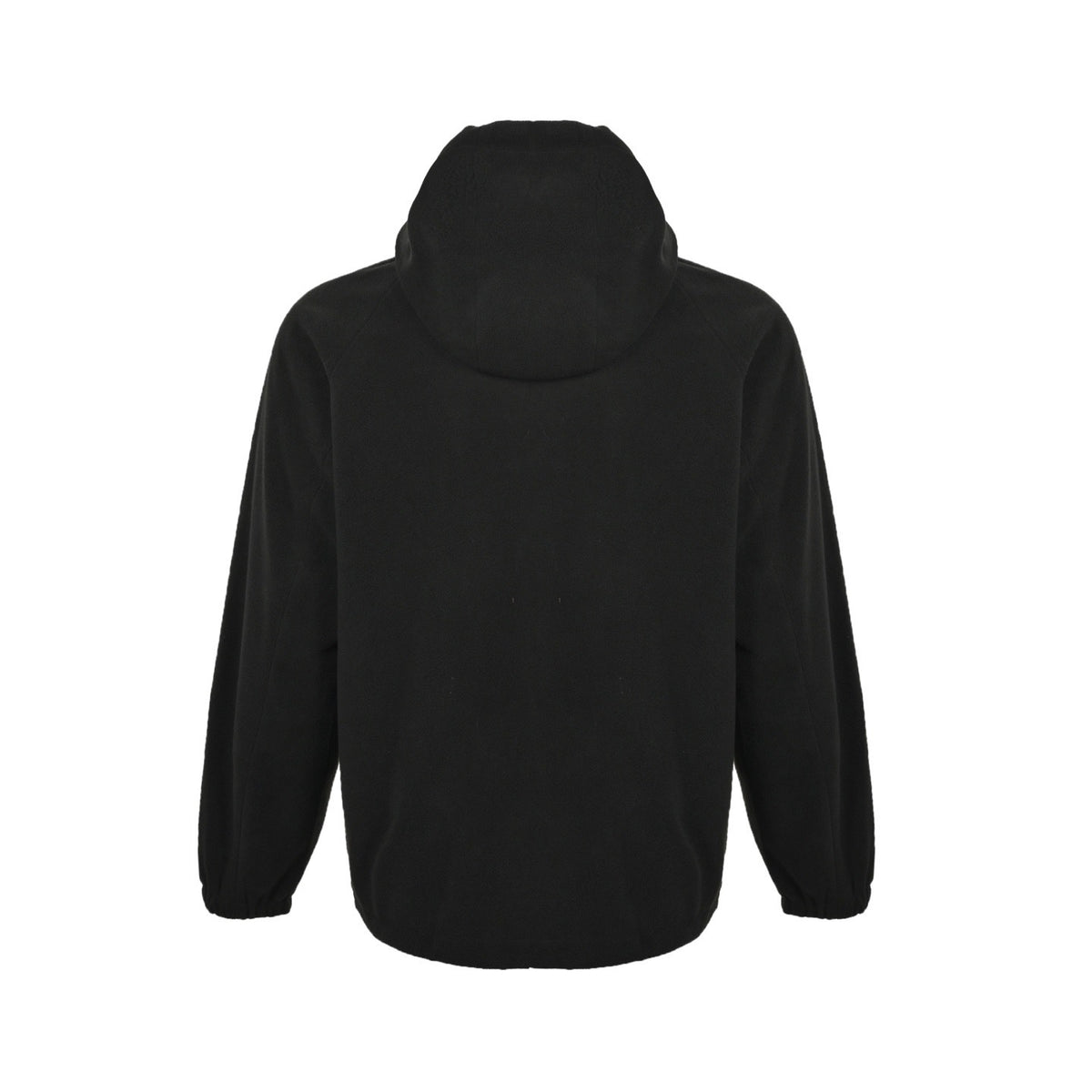 Prada 25Fw label polar fleece hooded jacket