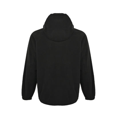 Prada 25Fw label polar fleece hooded jacket