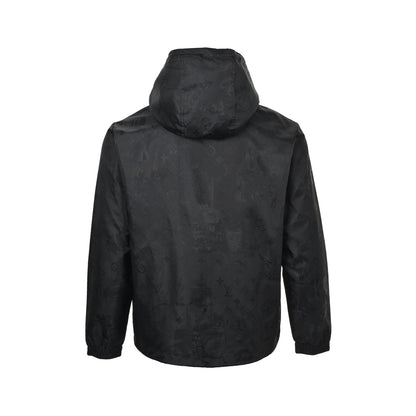 Louis Vuitton 25Fw dog walking dark pattern jacquard windbreaker jacket