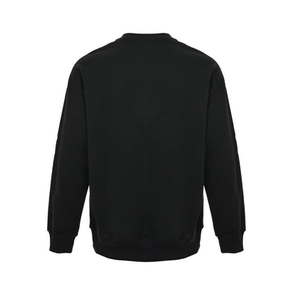 Loewe/Luo Yiwei Angpa joint embroidered logo round neck sweatshirt