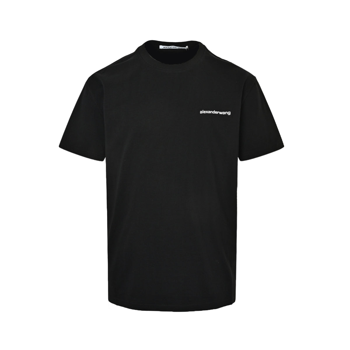 Alexander Wang small letters LOGO foam short sleeves on the chest