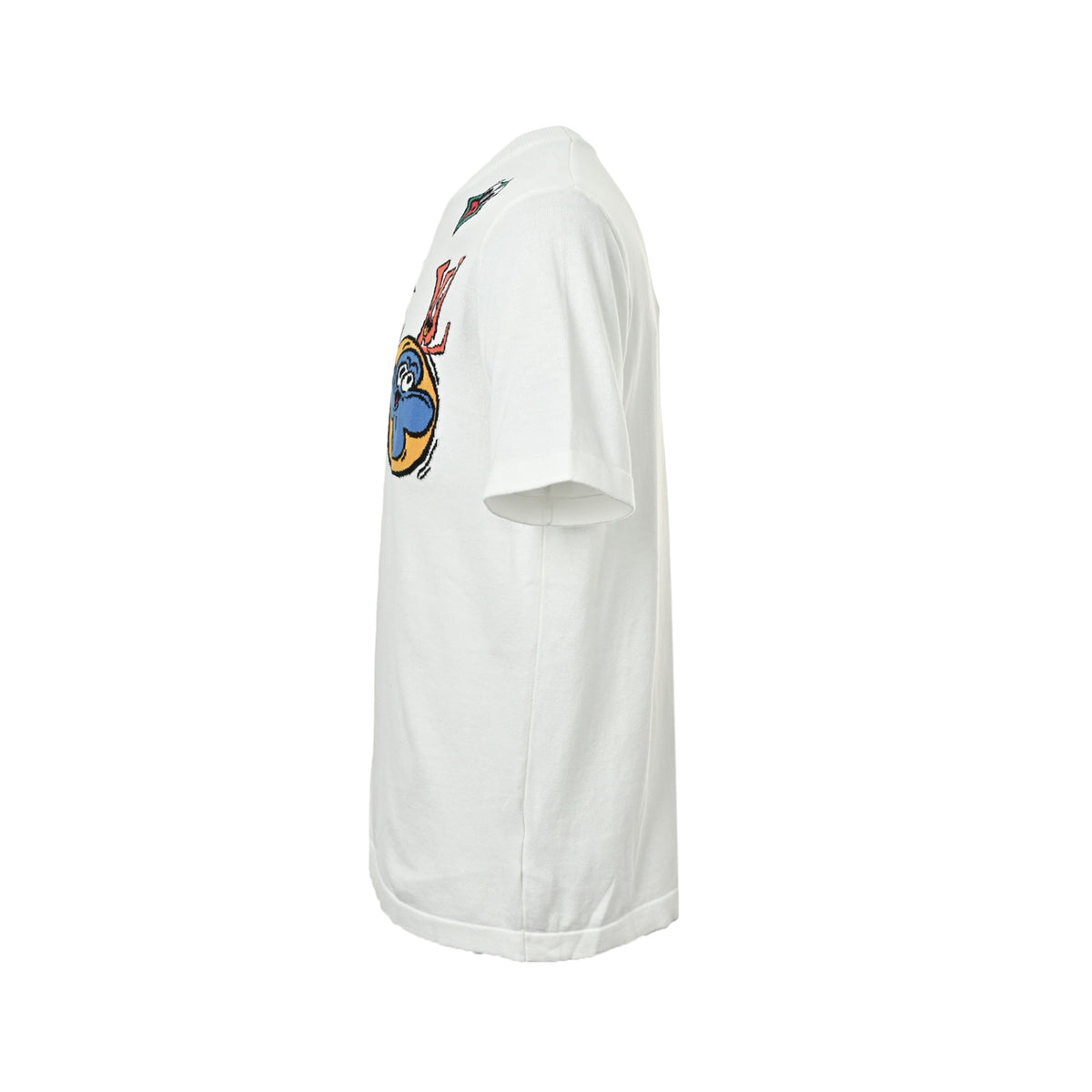 Louis Vuitton aircraft jacquard round neck knitted short sleeves