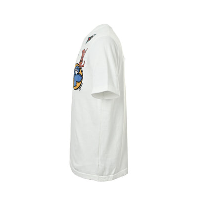 Louis Vuitton aircraft jacquard round neck knitted short sleeves