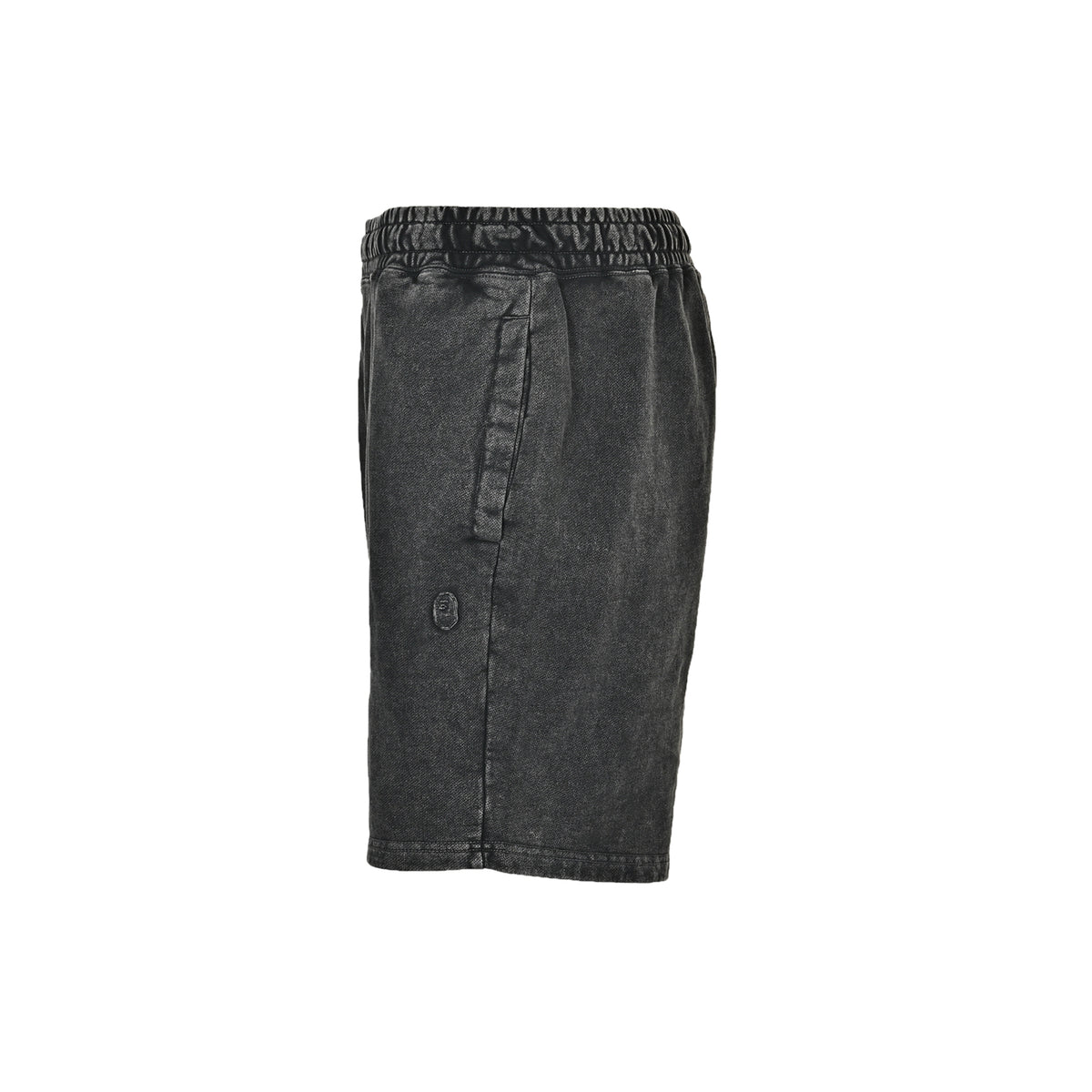 Bape 26ss ape head small logo embroidered washed shorts
