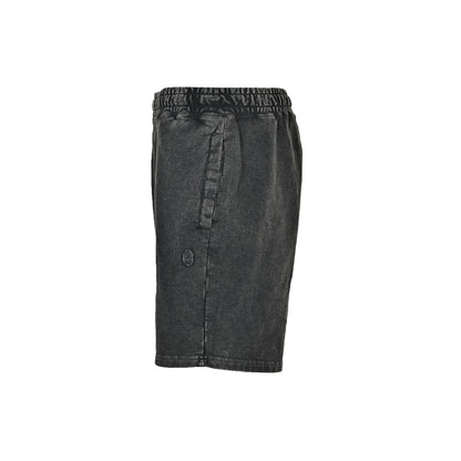 Bape 26ss ape head small logo embroidered washed shorts