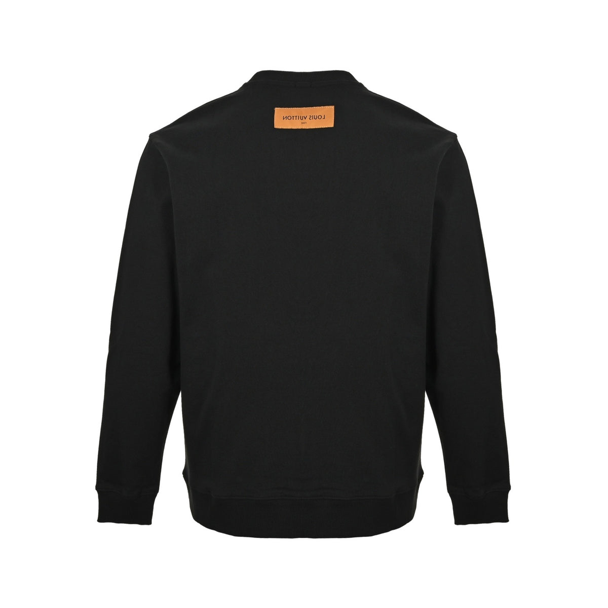 Louis Vuitton 25Fw embroidered letter round neck sweatshirt