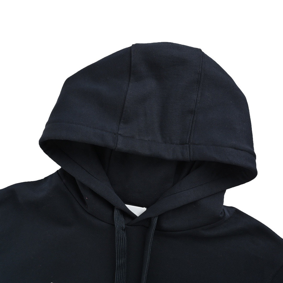 Burberry classic letter print hooded sweatshirt