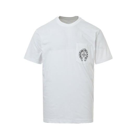 Chrome Hearts Horseshoe Print Logo Short Sleeve