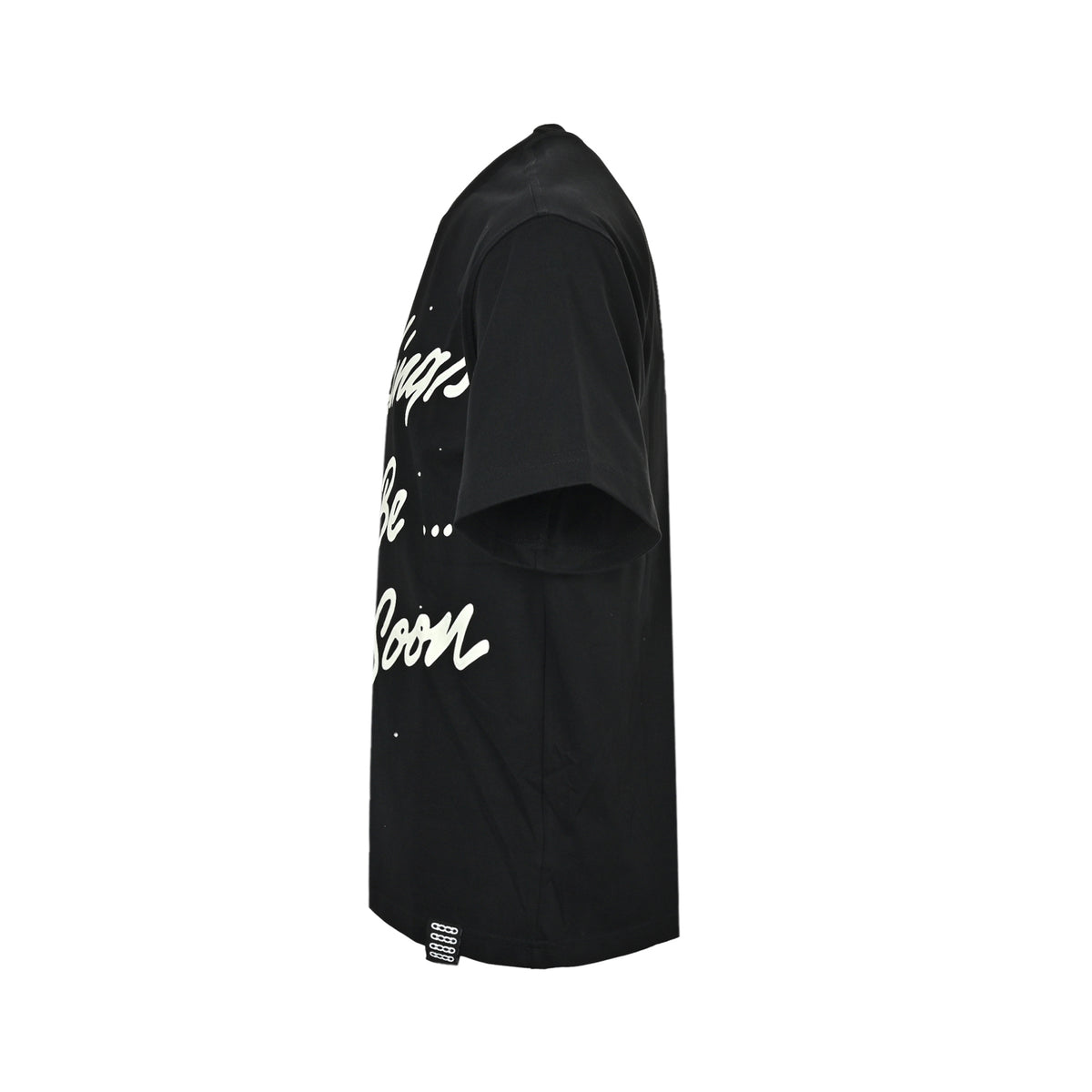 GOODBRAND "Good things are coming soon" handwritten three-dimensional foam slogan short sleeves