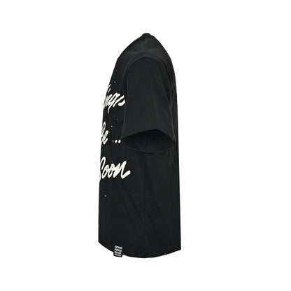 GOODBRAND "Good things are coming soon" handwritten three-dimensional foam slogan short sleeves