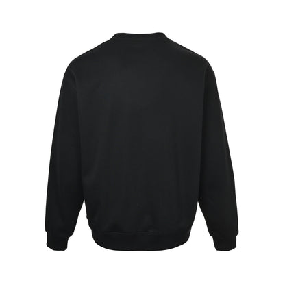 Balenciaga/Balanciaga 25Fw multi-label printed crew neck sweatshirt