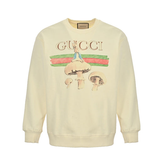 Gucci 24Fw fun cartoon print crew neck sweatshirt