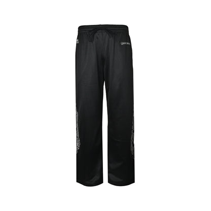 Chrome Hearts/Chrome Heart Glitter Sanskrit Hockey Mesh Pants